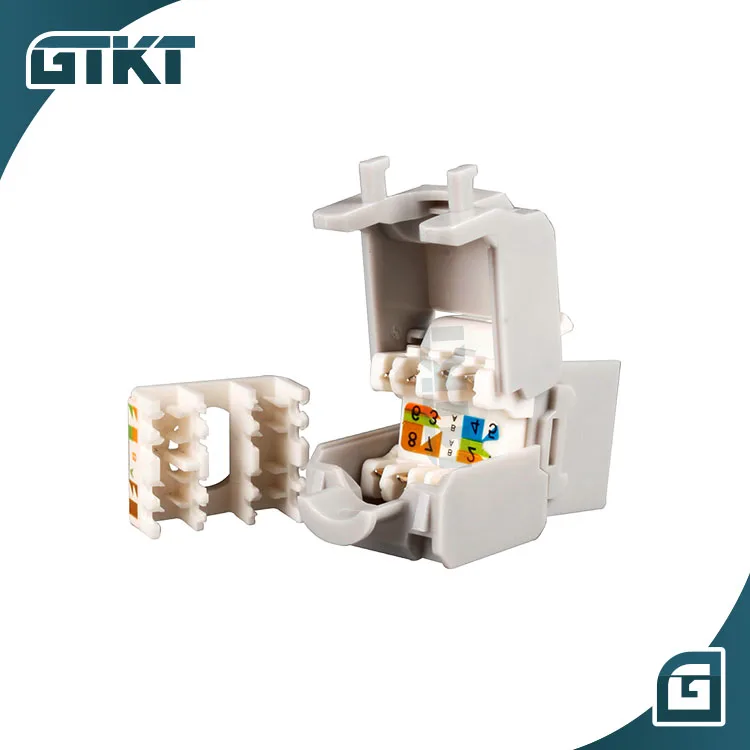  Модульный разъем RJ45 keystone jack UTP Cat7 Cat6A 10G 8P8C