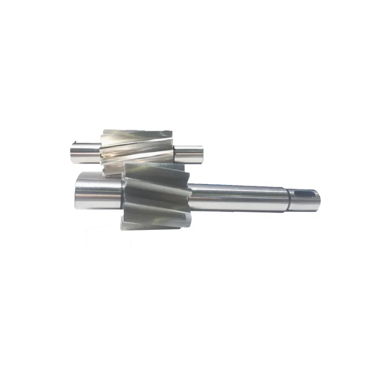 Custom Made 42CrMo Helical Gear Shaft with Teeth Grinding