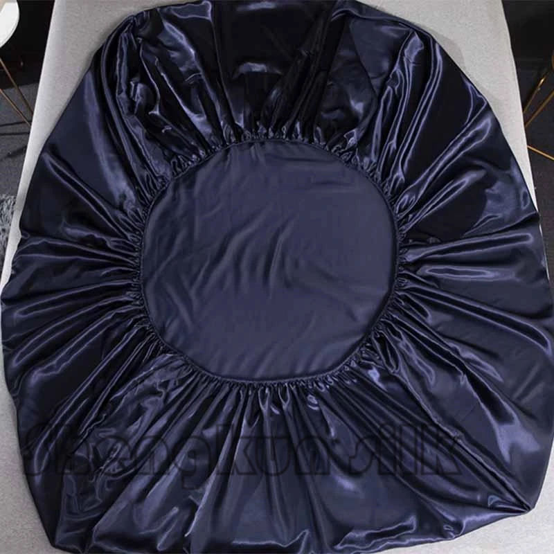 Роскошные 100% шелк тутового постельные принадлежности простыни наборы гипоаллергенный дышащий для