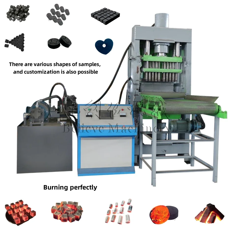 Hydraulic shisha briquette machine hookah shisha charcoal cube making machine hookah charcoal production machine