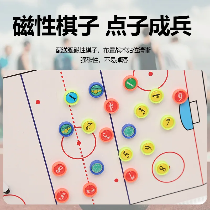 Aluminum alloy Ice hockey tactical board magnetic coach diagram display board teaching board