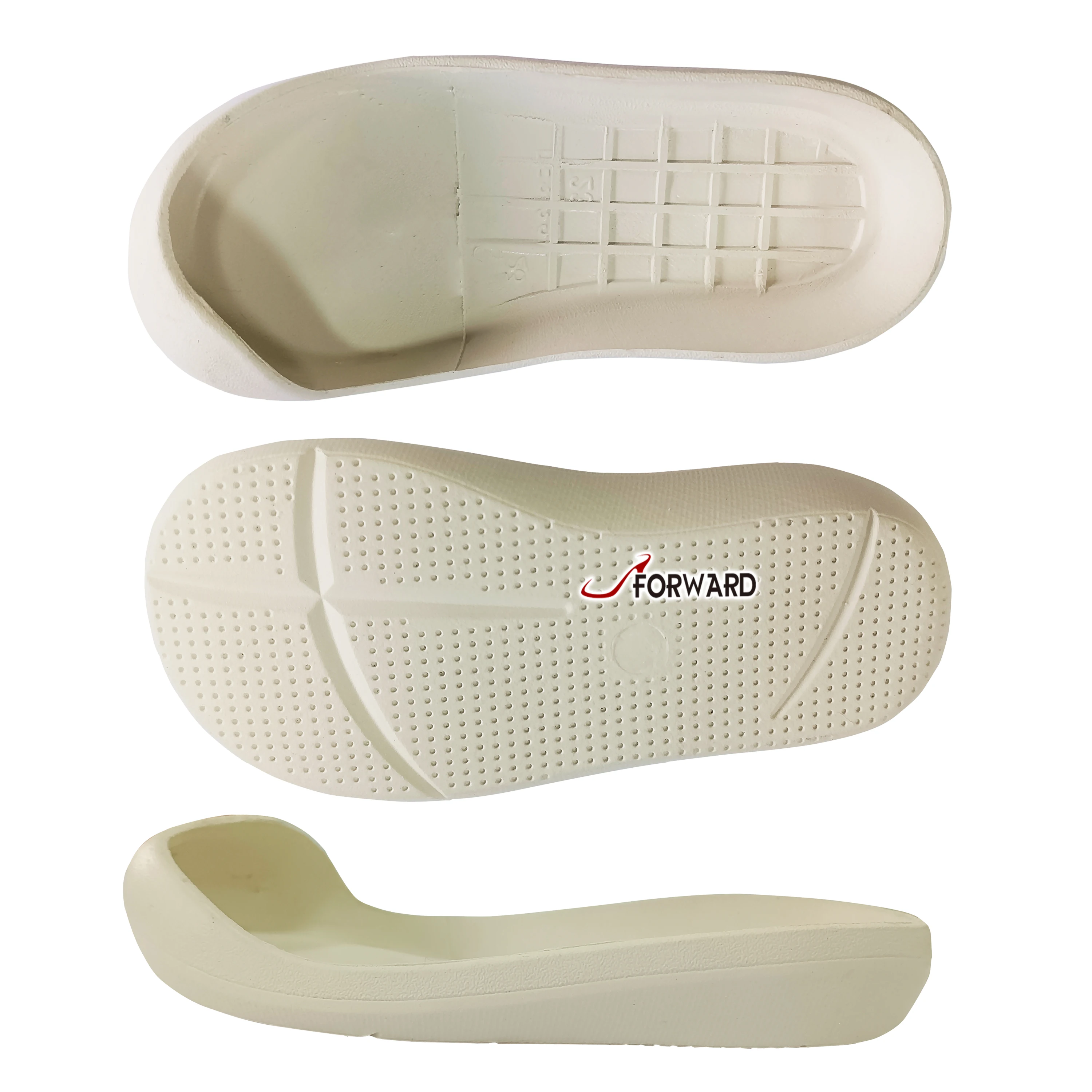 Custom Brand White Barefoot With Toe Sneaker Rubber Shoe sole