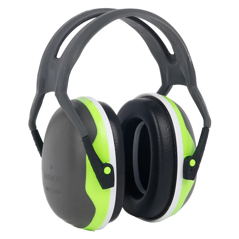 Noise Reduction Safety Earmuffs 35dB Hearing Protection Earmuffs Ear Defenders with Adjustable Headband for Shooting Mowin