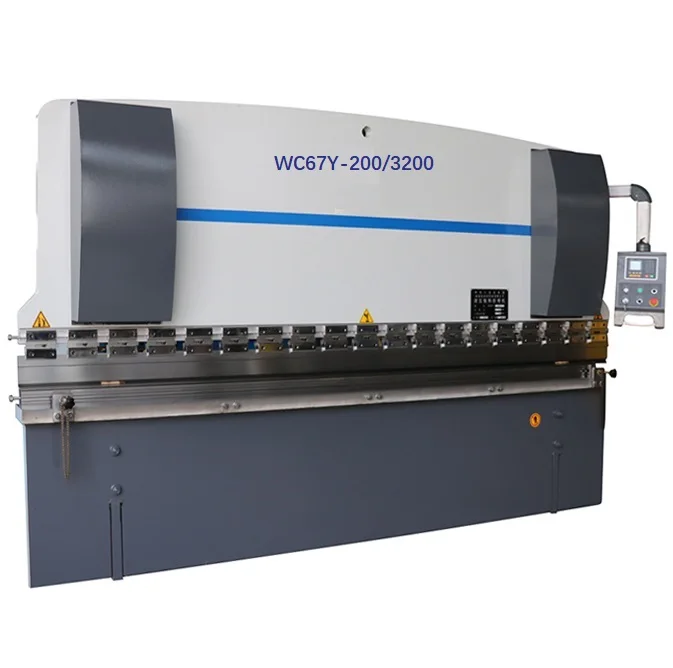 WC67Y-200/3200 Hydraulic Press Brake metal sheet bending machine press brake machine