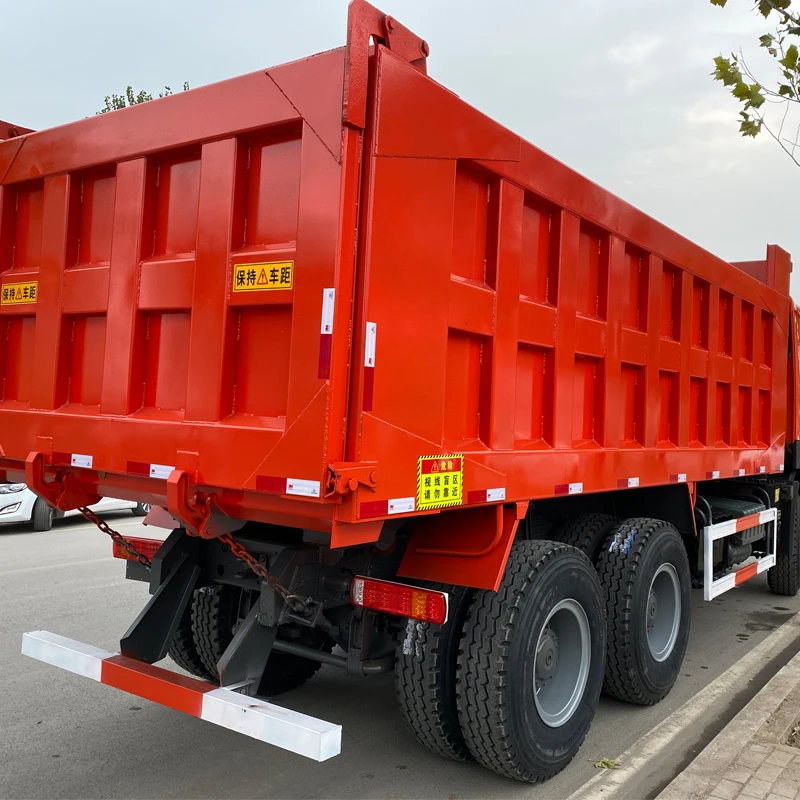 Sinotruck Second Hand 6x4 самосвал механическая коробка передач левое рулевое 371 Howo б/у самосвалы для продажи