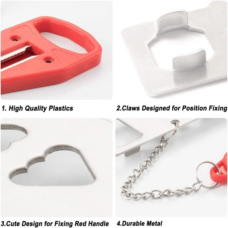 KAIYING Portable Door Lock Home Security Door Locker Travel Locks for Additional Safety and Privacy Perfect for Traveling Hotel