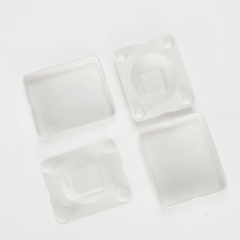 Eco Friendly Wet Press Mould Paper Pulp Skincare Paper Tray Packaging