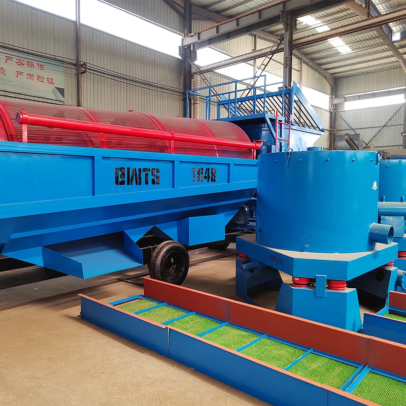 Hot Sale Gold Mining Trommel Screen Mining Equipment Gold Washing Plant Machine for Sale