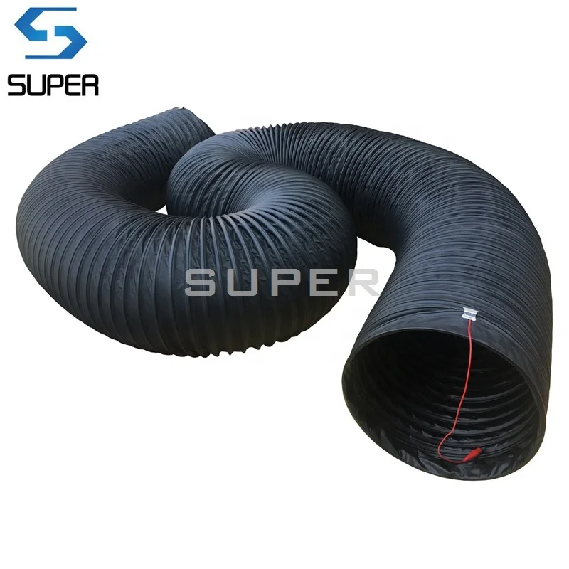 200mm Heavy Duty PVC Reinforced Explosion Proof Flexible Duct