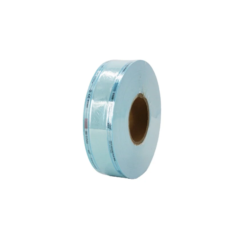 Heat-sealing Sterilization roll Flat Reel Sterilization for hospital and dental