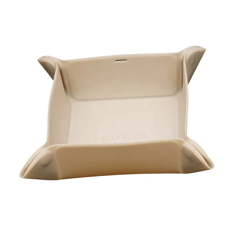 Factory Custom Private Label Premium Desk Desktop Storage Organizer PU Leather Catchall Valet Tray