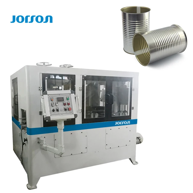 JORSON Turnkey Project Big Metal Tin Tinplate Can Making Production Line Three-Station Combination Machine
