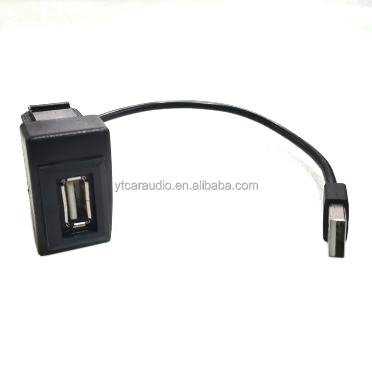 USB-адаптер для вспышки мыши USB-порт панель приборной панели Удлинительный кабель ISUZU D MAX/ MU-7
