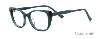 Manufacturer Luxury Colorful Multi Color Thickness Acetate Frames Optical Glasses Unisex Optical Eyeglasses Frames