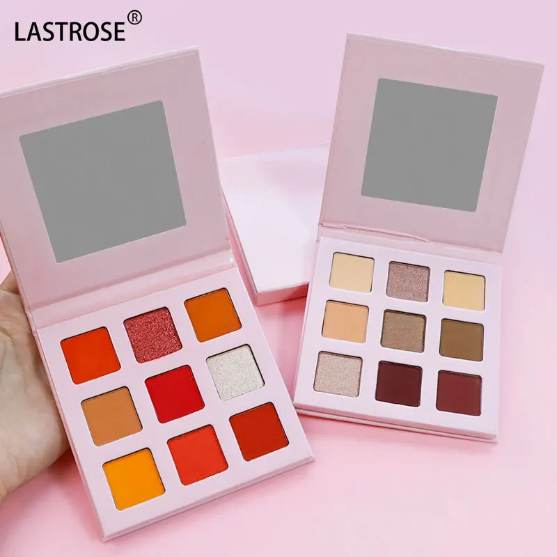 Wholesale 15 Colors pink Eyeshadow Palette square Shape Eye Shadow Private Label Eyeshadow Packaging