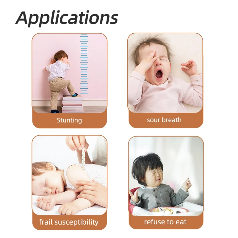 Aiyu Chinese OEM Factory Price Baby FootBath Powder Children Massage To Strengthen The Spleen And Stomach