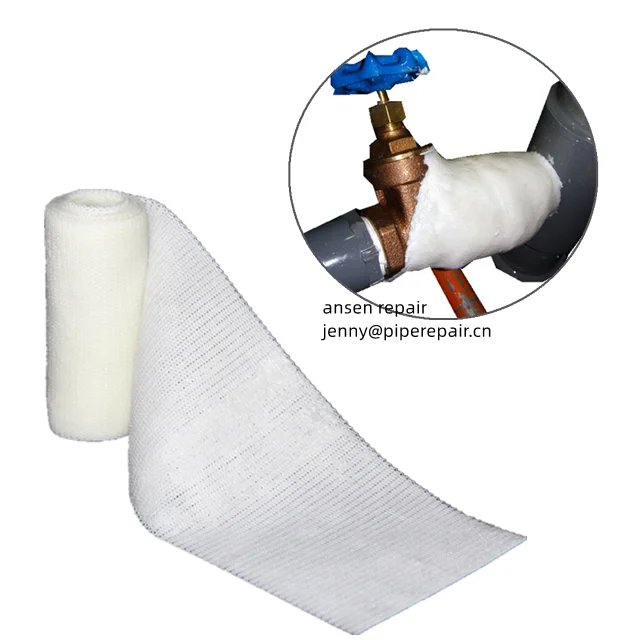 Quick emergency repairs of pipes Steel Epoxy Putty  Pipe Repair Kits Water activated fibreglass bandage