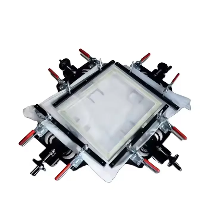 Semi-Automatic Manual Mesh Stretching Machine 60*60 cm Mesh Stretcher New Condition