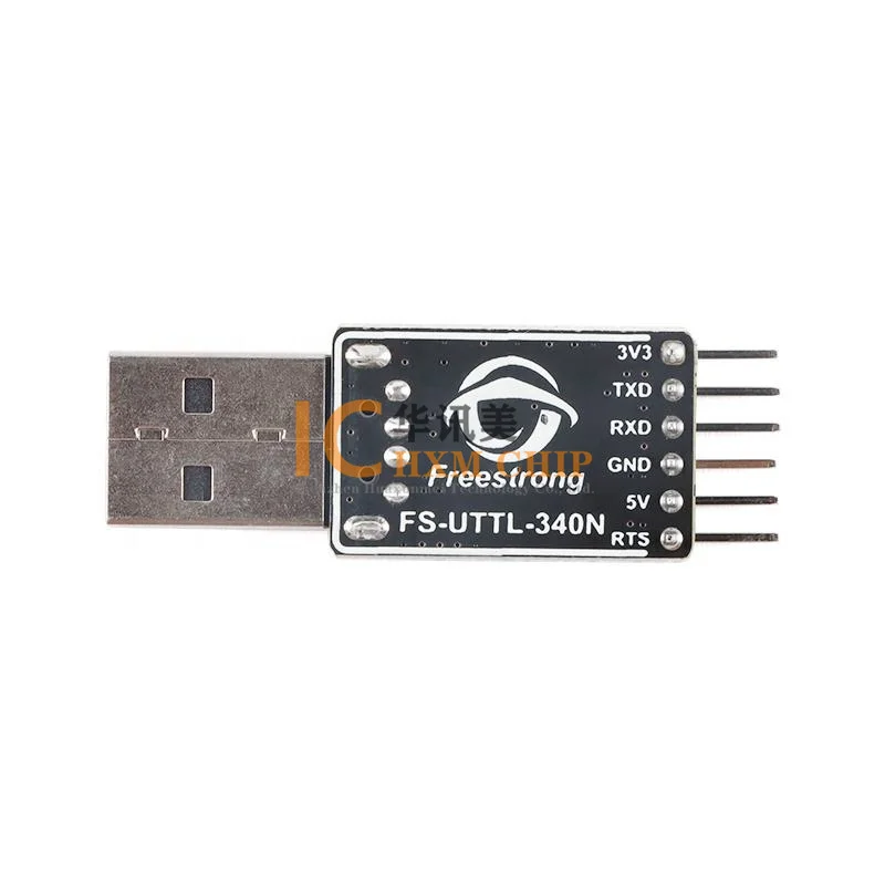 FS-USB-UTTL USB to TTL Serial Port Module CH340N Chip Integrated 5V to 3.3V FS-USB-UTTL