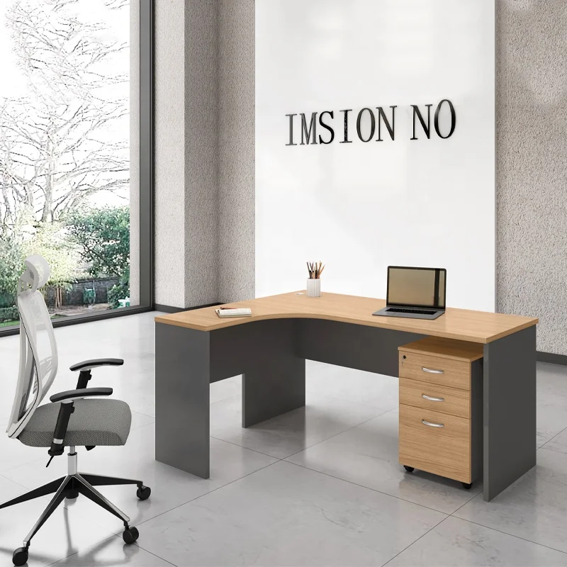 1200 Classic Wooden Plank Design Office Table for Homework Kids