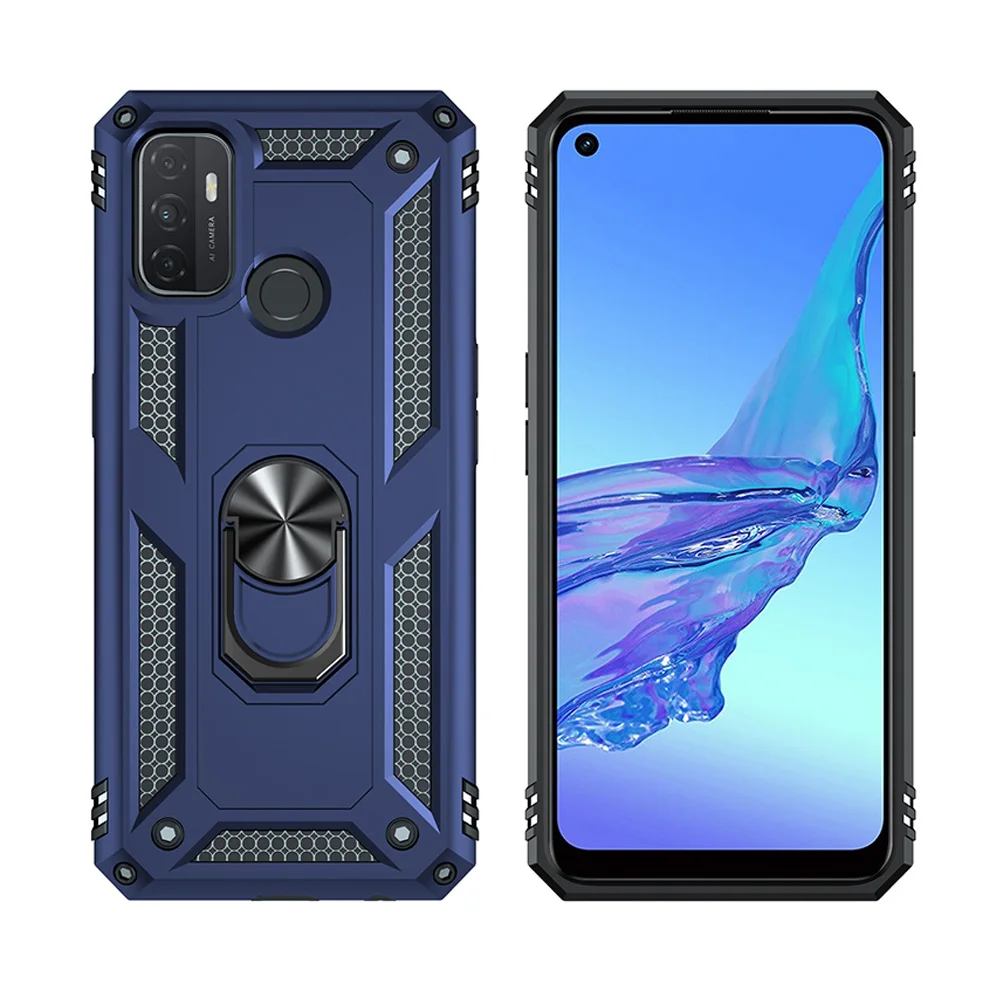 Armor Anti-fall Shockproof Holder Ring Phone Case Cover For Oppo