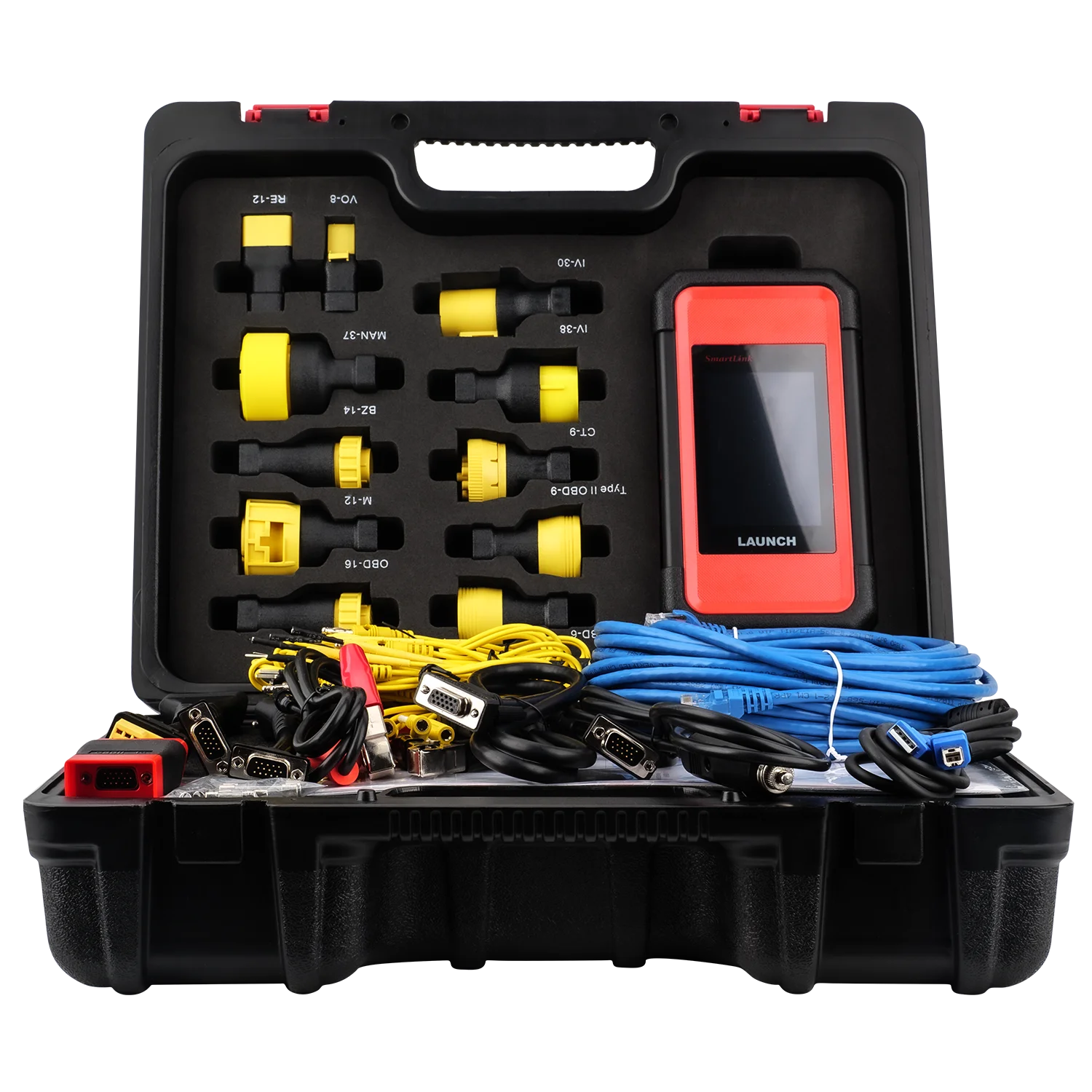 LAUNCH X431 SmartLinkc 3.0 Adapter Box Heavy Duty 24V Truck Diagnostic tool for X431Pro3s+ PAD II OBD2 Scanner SmartLinkcIII