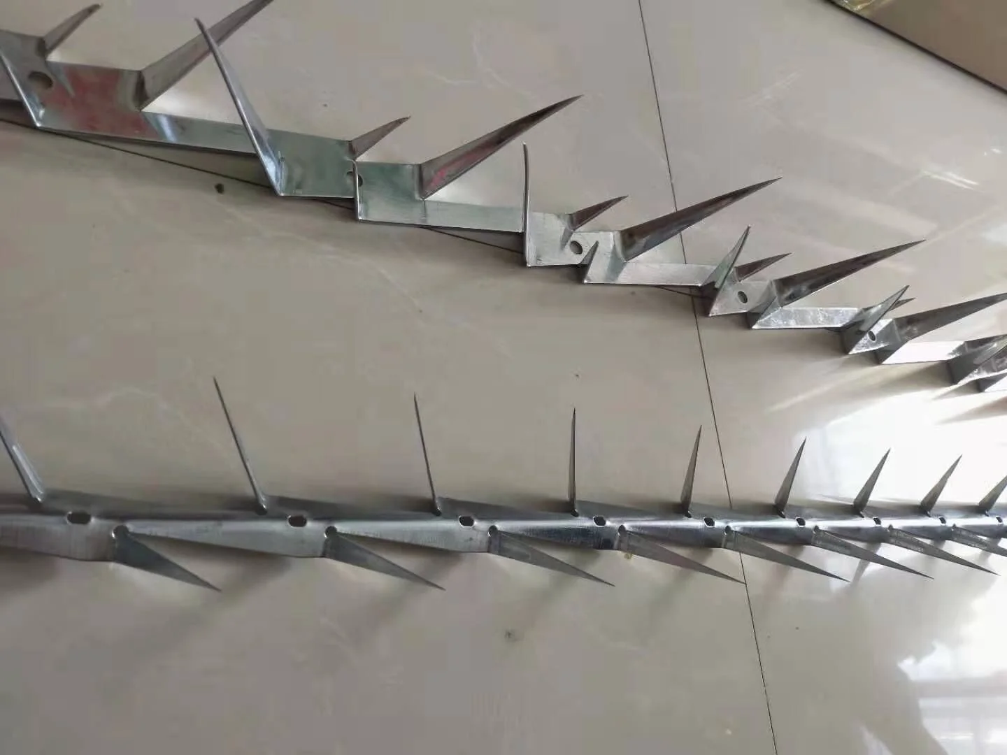 Fence Top Wall Anti Climb Steel Cat Bird Deterrent Spikes Strips