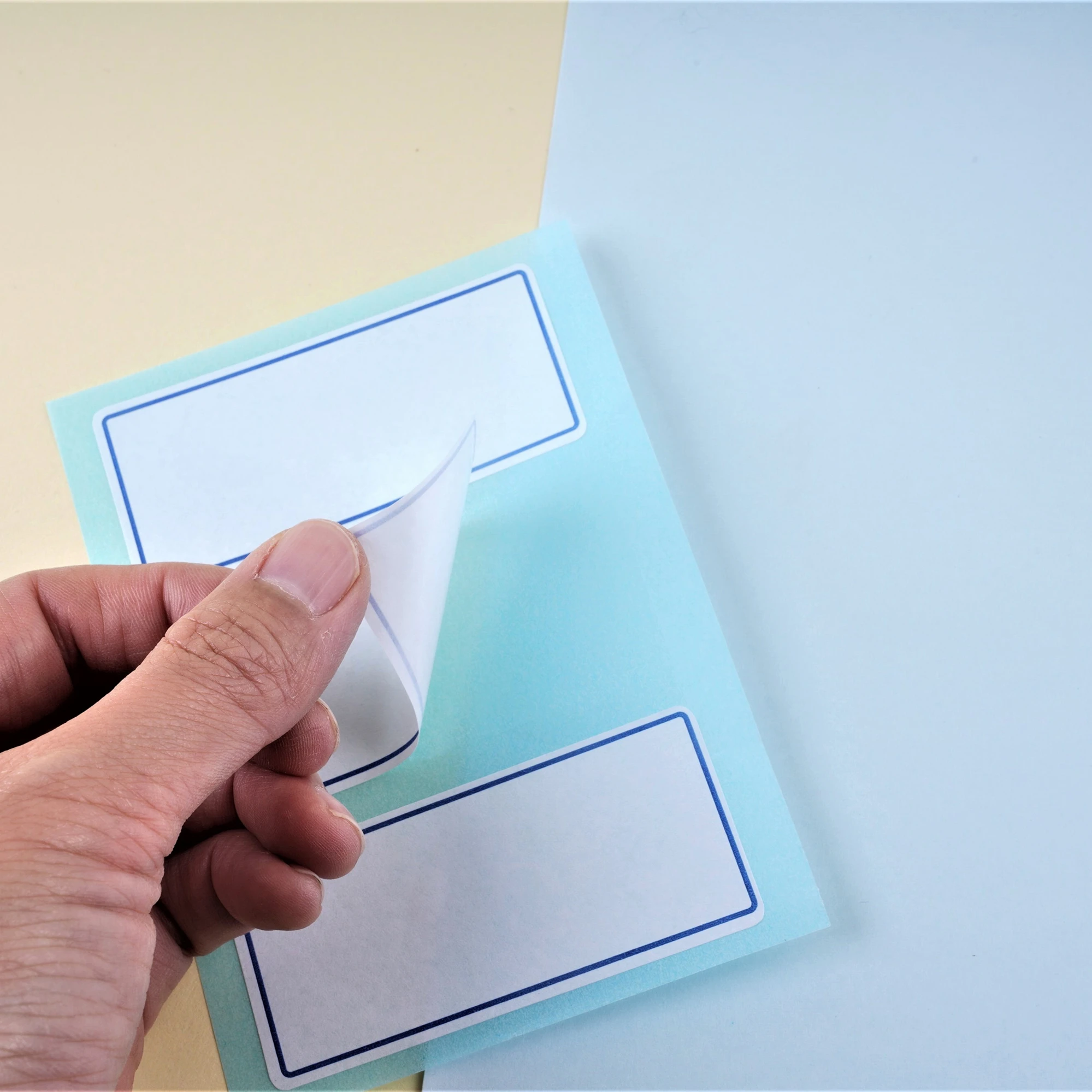 Useful and Exquisite Office & School Supplies White Stationery Paper Label for Students, Teachers and Staff to Write and Paste