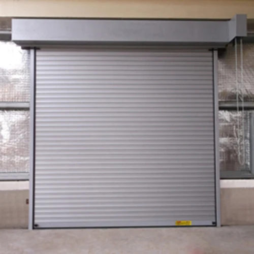 Commercial Roll Up Door Supermarket Fireproof And Anti-Theft Fast Steel Shutter Doors Sales