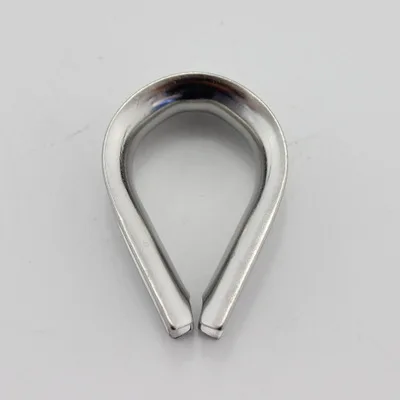 Высококачественный трос из нержавеющей стали американского типа, наперсток в виде куриного сердца, аксессуары для комбинированной веревки