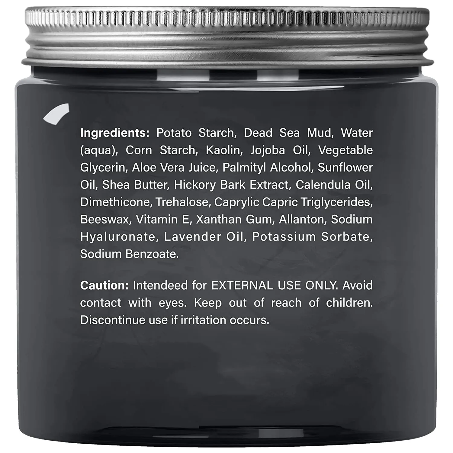 Private Label Facial Cleansing Clay for Blackhead and Whitehead Dead Sea Mud Mask