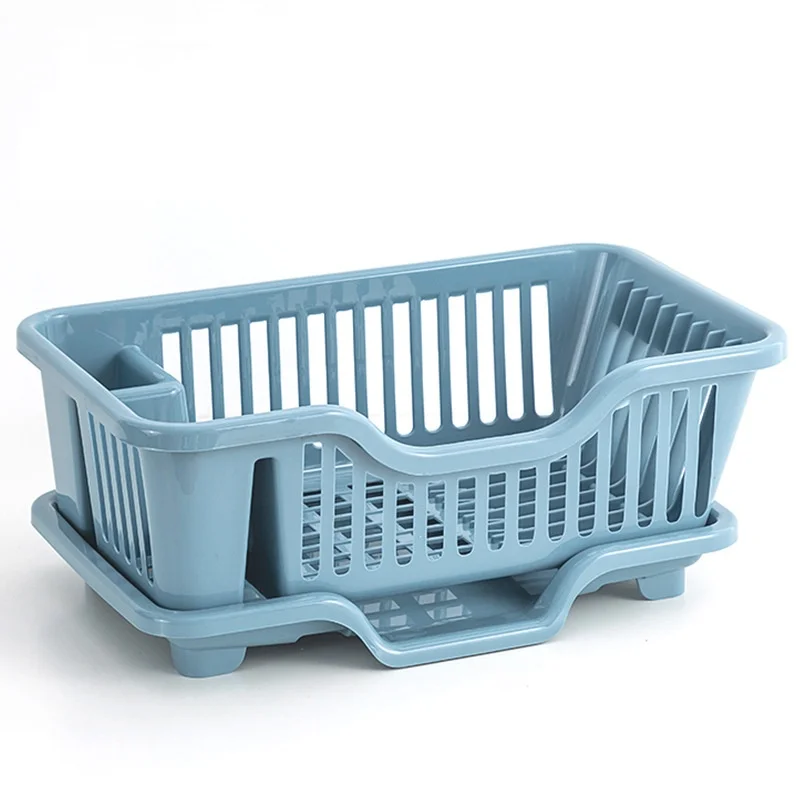 Plastic Kitchen Organizer Dish Drying Rack Sink Dish Rack Stand Plate Tableware Drain Basket Rack Holder