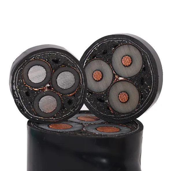 Cu Power Cable Yjv 3*120+2*70 With Xlpe manufacturing Insulation electric wire for house electrical wire power cable