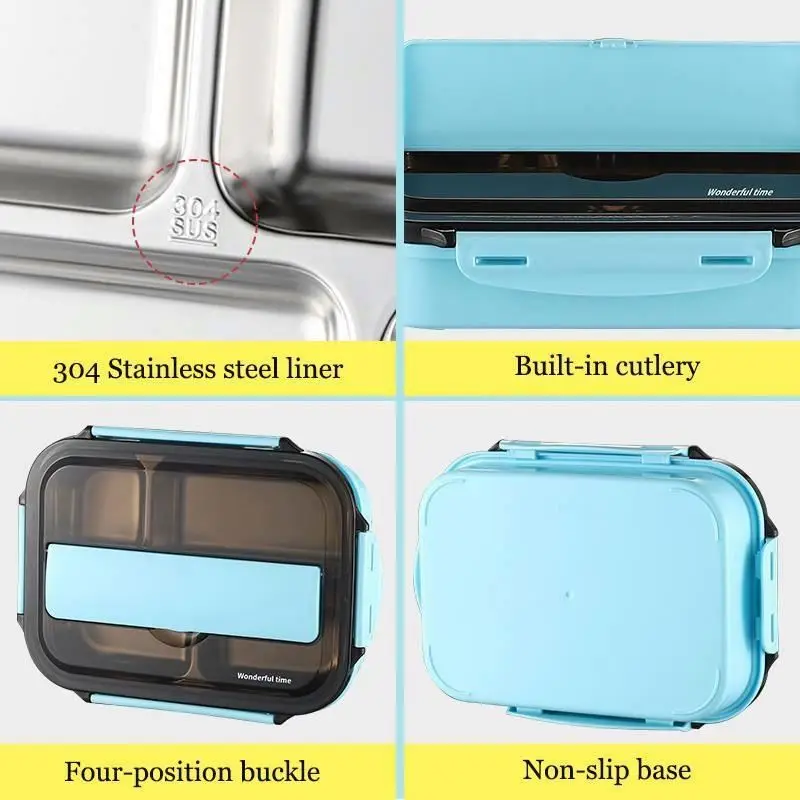 
Lunch Box Tote Two Compartment Layer Warmer Heat Boxes White Wholesale China With 3 Compartments Plastic 6 Container 