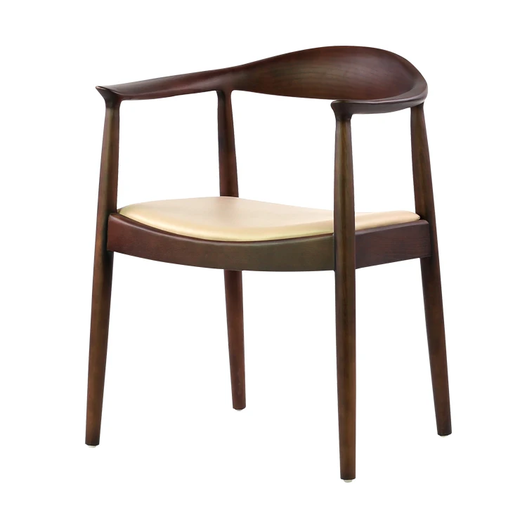 Manufacture of Decorative Armchairs New Chairs Wholesale Modern Restaurant Hotel Wood furniture Plastic Dining Chair