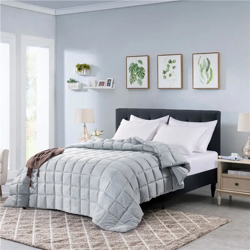 
Quilt microfiber yarn dye quilt cover soft quilted comforter duvet luxury quliting comfoter 