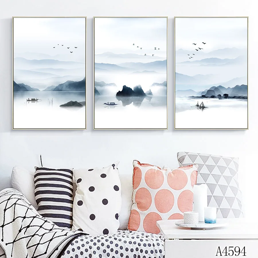 Printing Artwork Canvas Wall Art 3 Panels Painting Oil Painting For Wall Decor