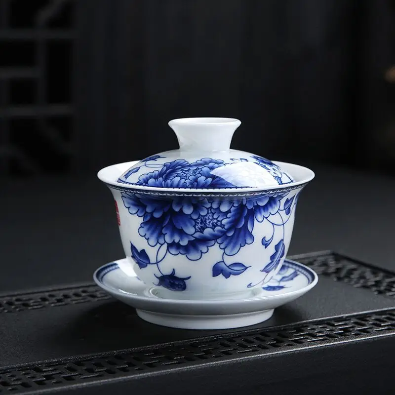 Porcelain Ceramic Tea Set Top Grade Gai Wan Bowl