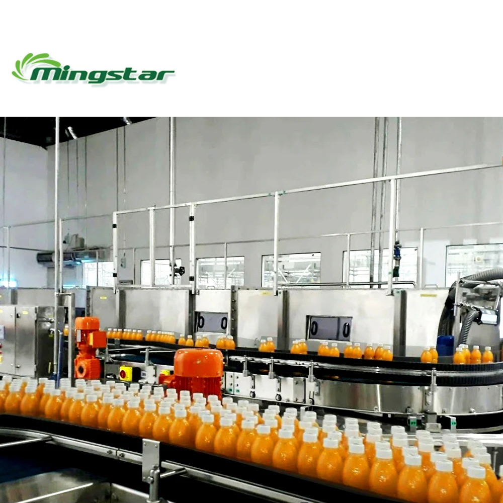 Полностью автоматическая машина для розлива пластиковых бутылок 14000BPH для линии производства соков и напитков