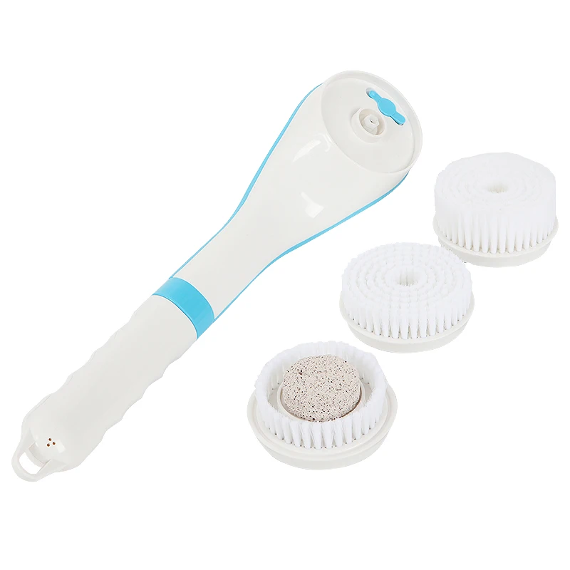 Waterproof Body Massager Brush Hot Sale Electric Rotating Shower Bath Brush Comfortable