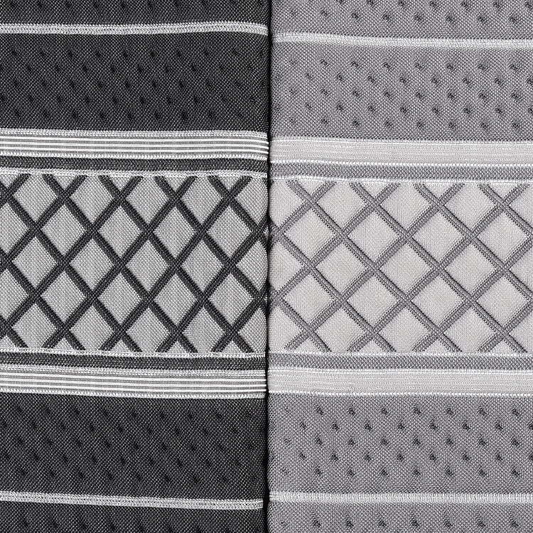 100% Polyester Mattress Border Fabric Chinese Factory Textile Side Border Grey,Ready Mattress Border Fabrics