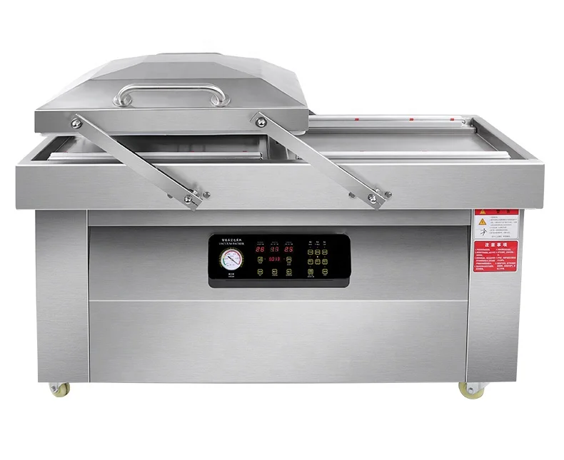 DZ400/500/600 Customized CE Certified Double Chamber Sealer Sealing Forming Vacuum Packaging Machine For Grade Sea Food Dry Fish