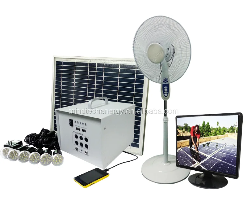 HAYOEN 2022 new Off-Grid solar energy system 40W home mini solar lighting system kit
