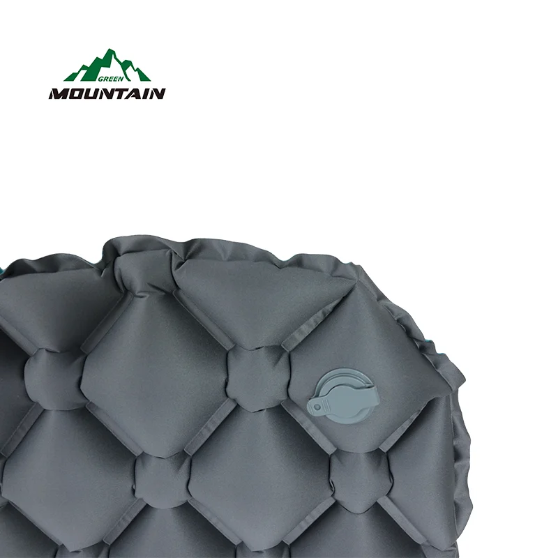 Лидер продаж Спорт на открытом воздухе ТПУ материал надувные подушки двойной цвет коврики Air кровать коврик с завышенной сумк