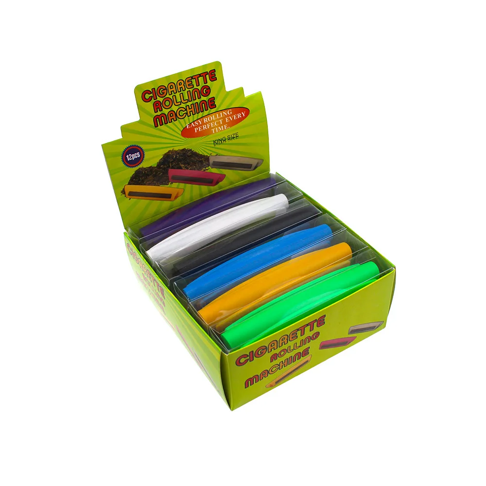 Hot Sale Hand Colorful Tobacco Rolling Machines Cheap Plastic Automatic Cigarette Rolling Machine