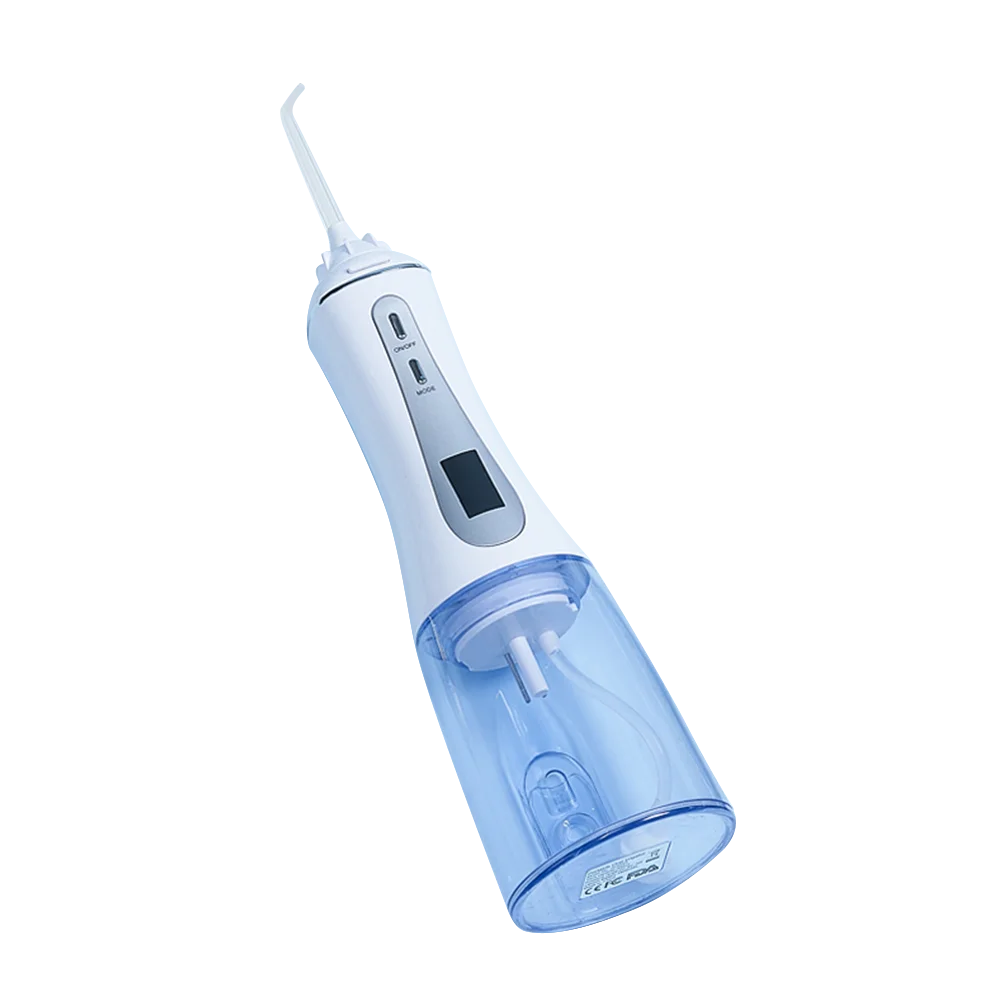 350 ML Dentist Recommended Oral Care Irrigator Water Flosser with 1800 mAh Dental Cleaning Device