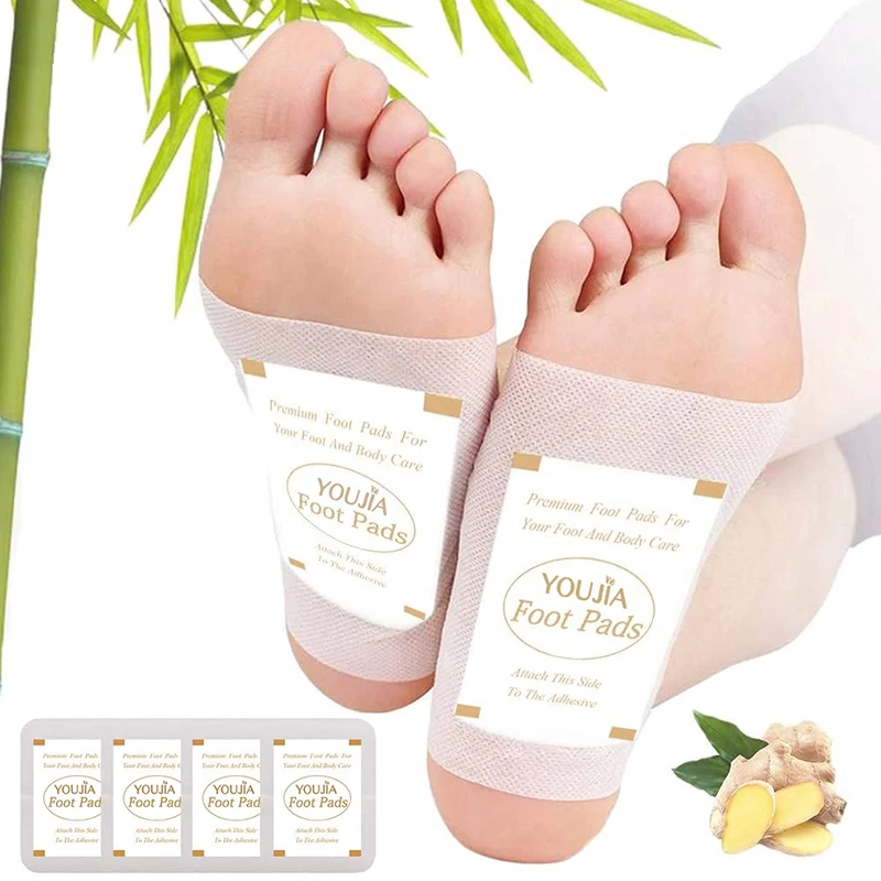 custom packaging natural herbal foot patch detox healthy detox foot patch pads Ginger Foot Pads