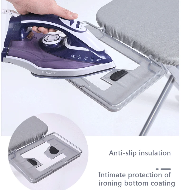 Foldable mesh ironing folding board factory wholesale with cabinets ironing