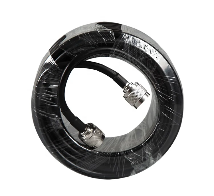 High quality LMR240 Jumper with N male to TNC male RF connector coaxial cable assembly