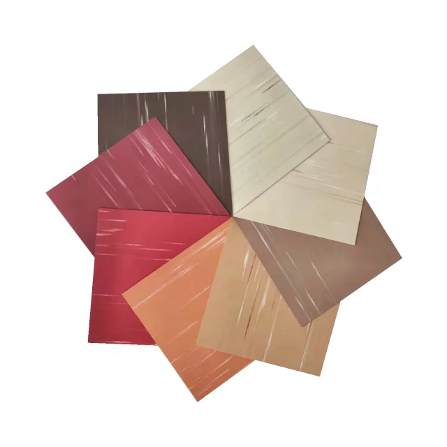 Simple, Eco-friendly Polyvinyl Chloride Quartz Sand Tiles In a Variety Of Colors